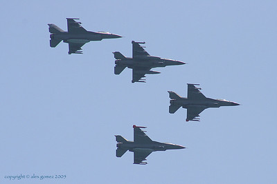  > F-16 Falcons