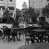 Alex Gomez > Outdoor cafe at Portofino Bay Hotel, Orlando